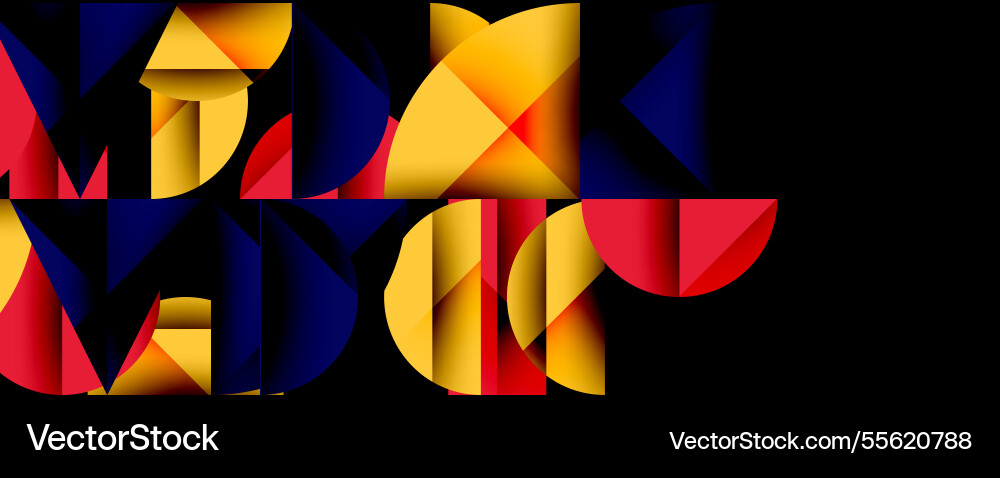 Abstract geometric pattern with intersecting Abstract geometric pattern with intersecting vector image