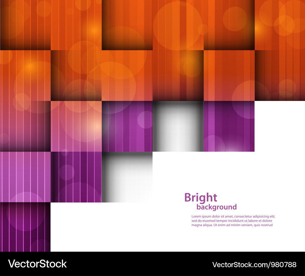 Background with squares Vector Image