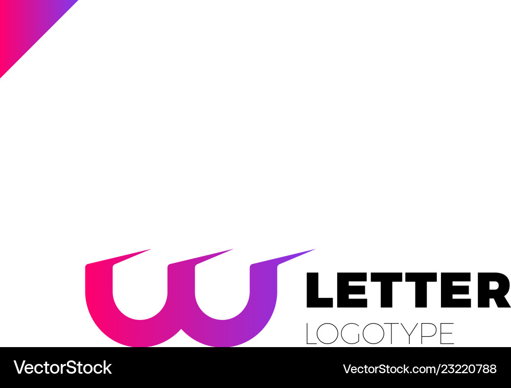 Dynamic initial letter lw linked round lowercase Dynamic initial letter lw linked round lowercase Vector Image
