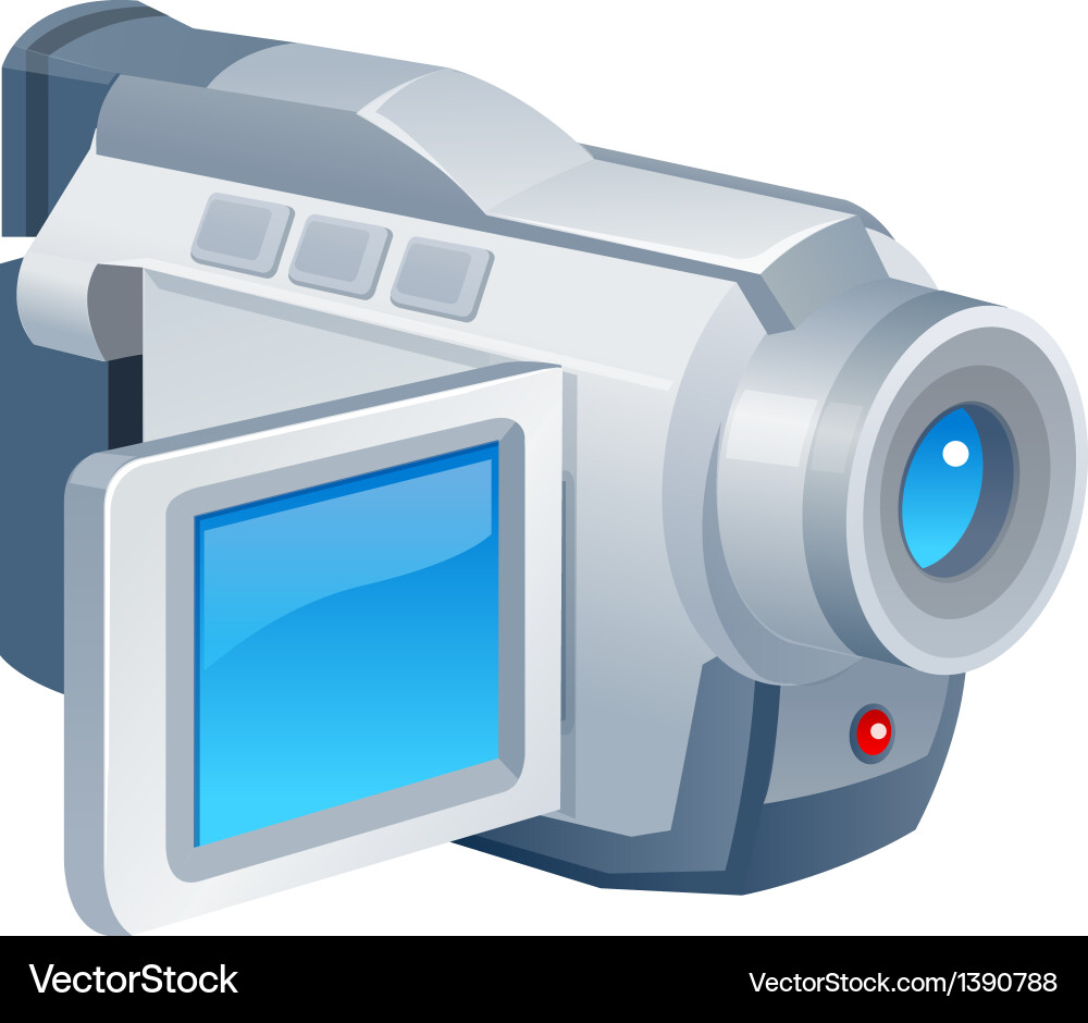Icon camcoder Vector Image