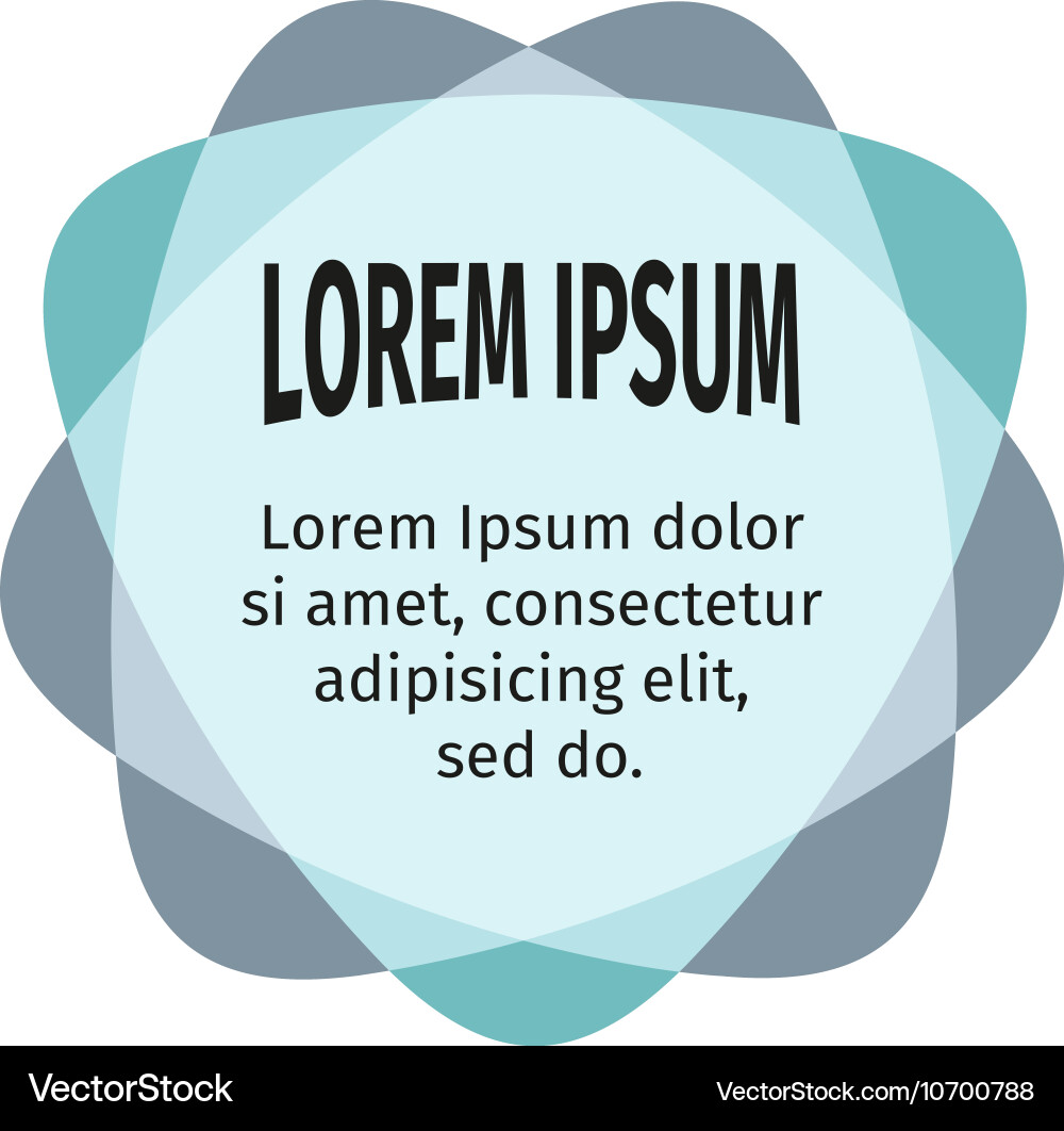 Retro design elements for the abstract colorful vector image