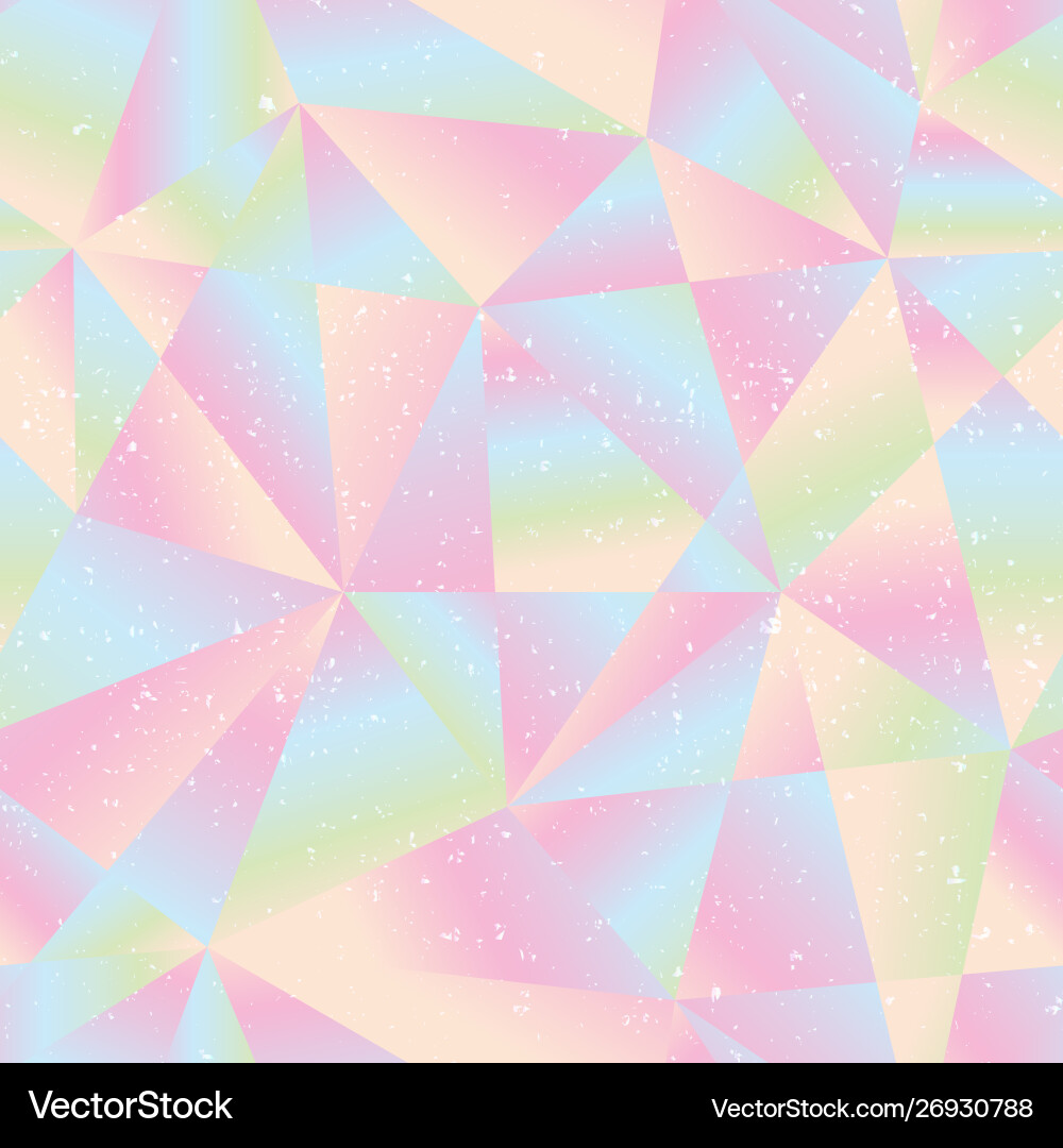 Triangle seamless pattern with grunge effect Triangle seamless pattern with grunge effect vector image