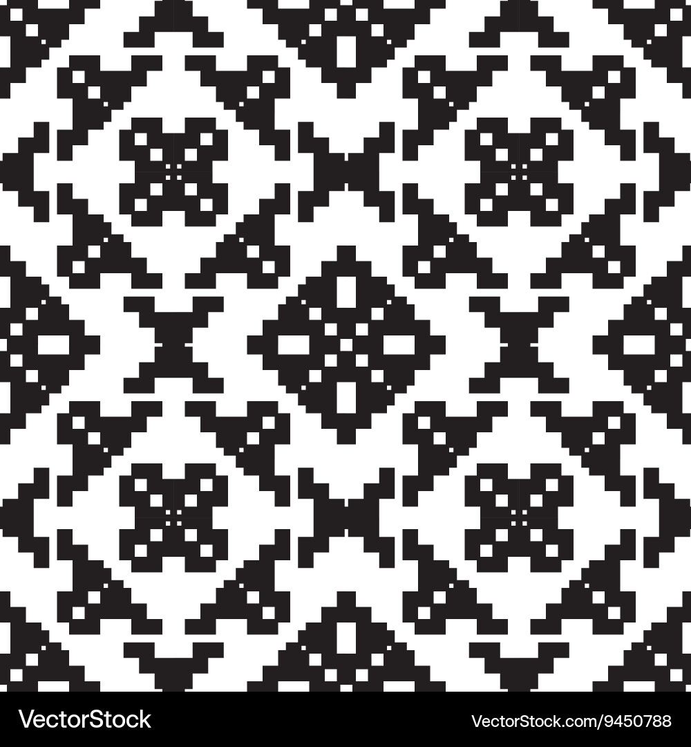 Universal different geometric seamless patterns vector image