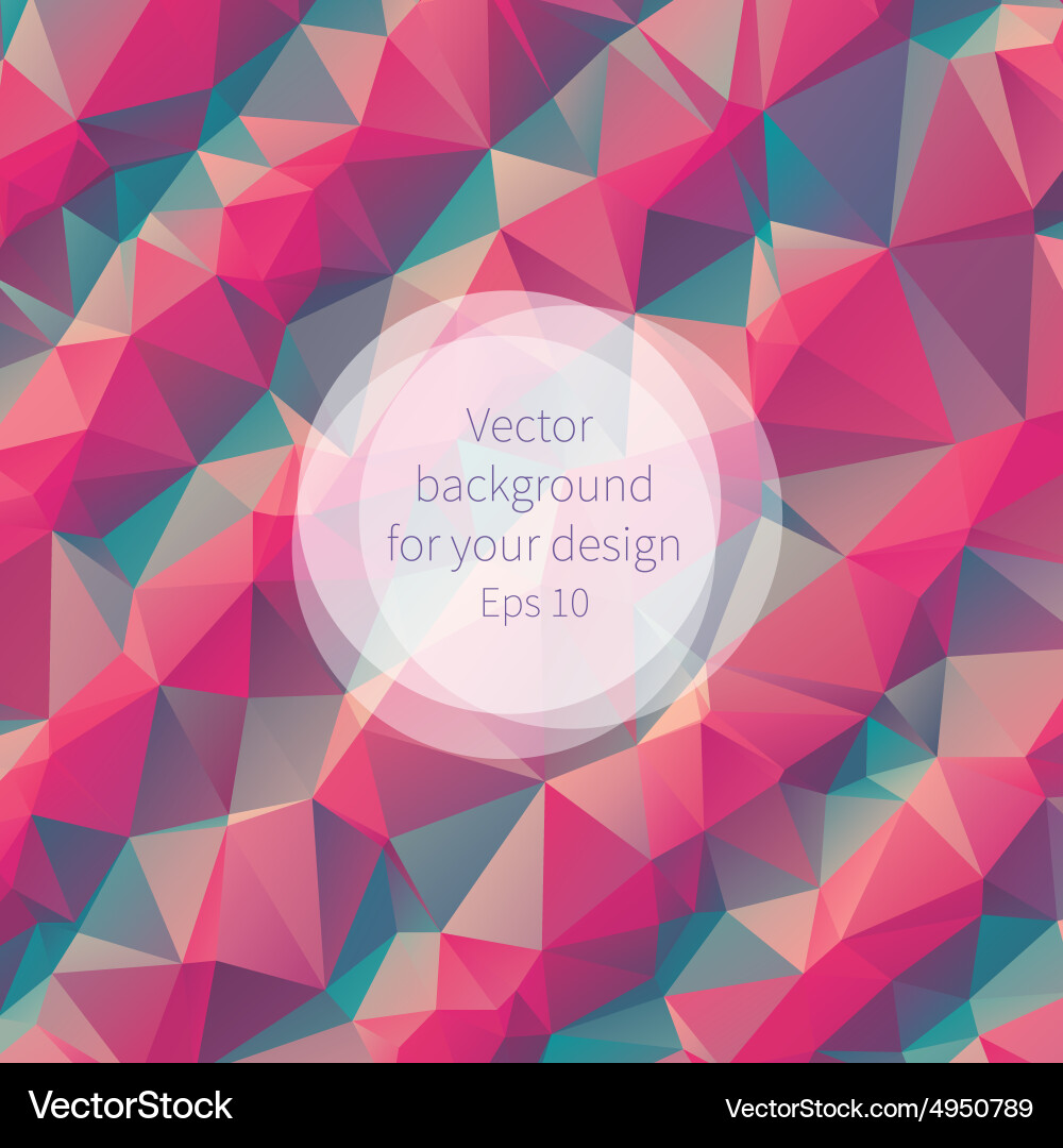 Abstract geometric pattern design Vector Image
