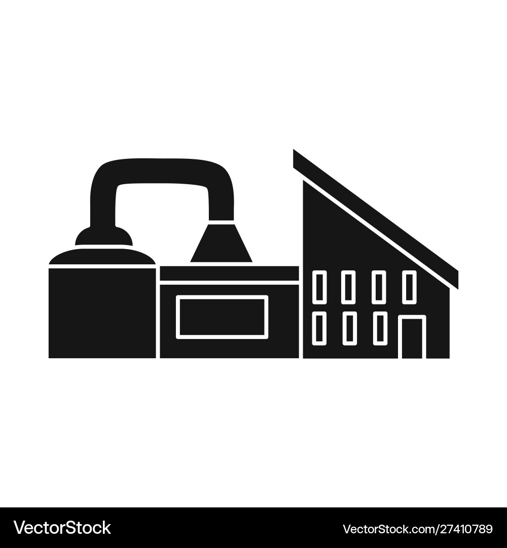 Design factory and architecture logo vector image