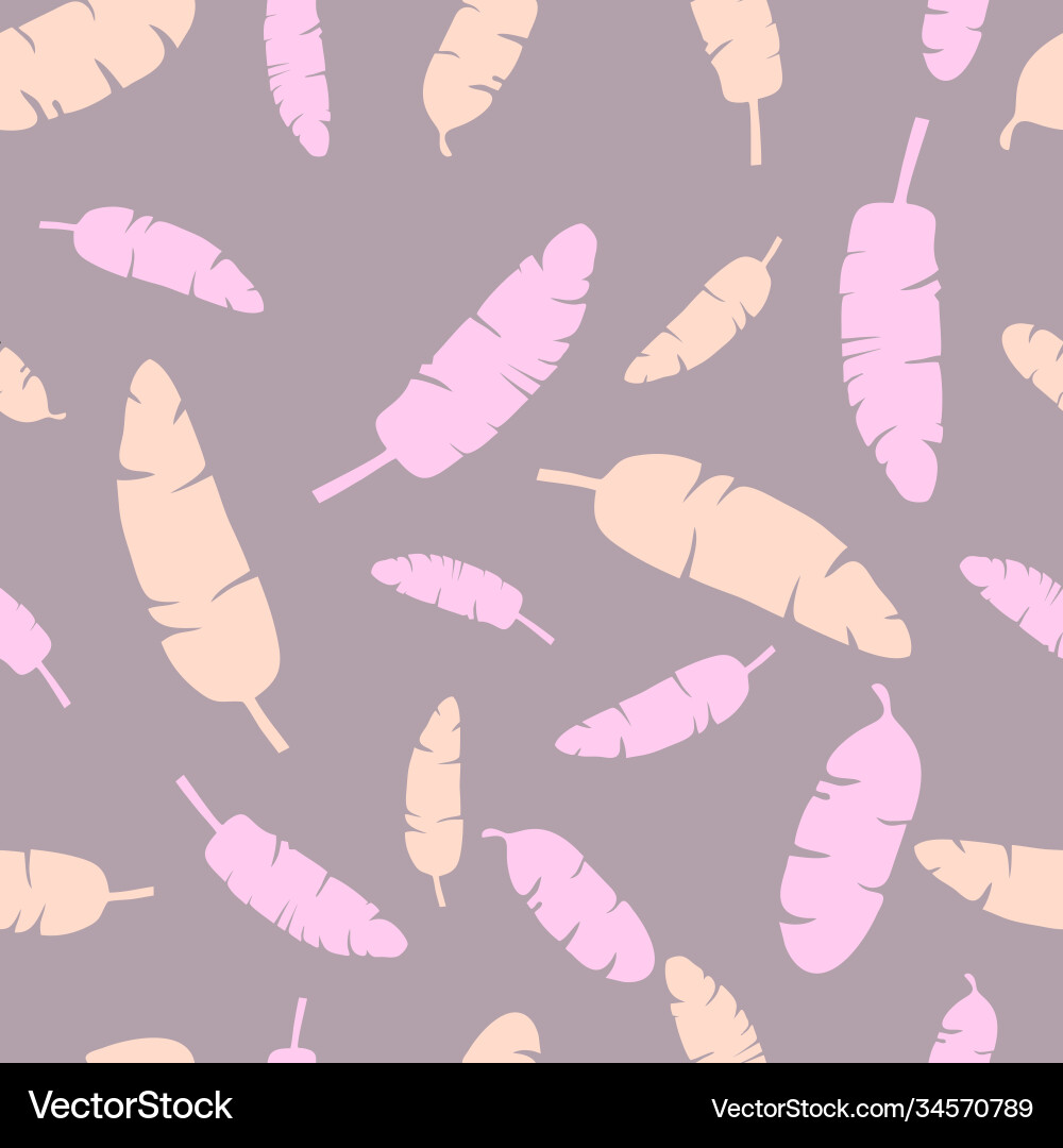 Endless pattern with colorful palm trees branches Endless pattern with colorful palm trees branches vector image