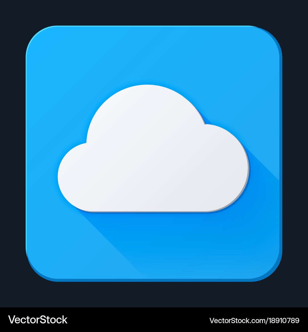 Flat color icon Vector Image