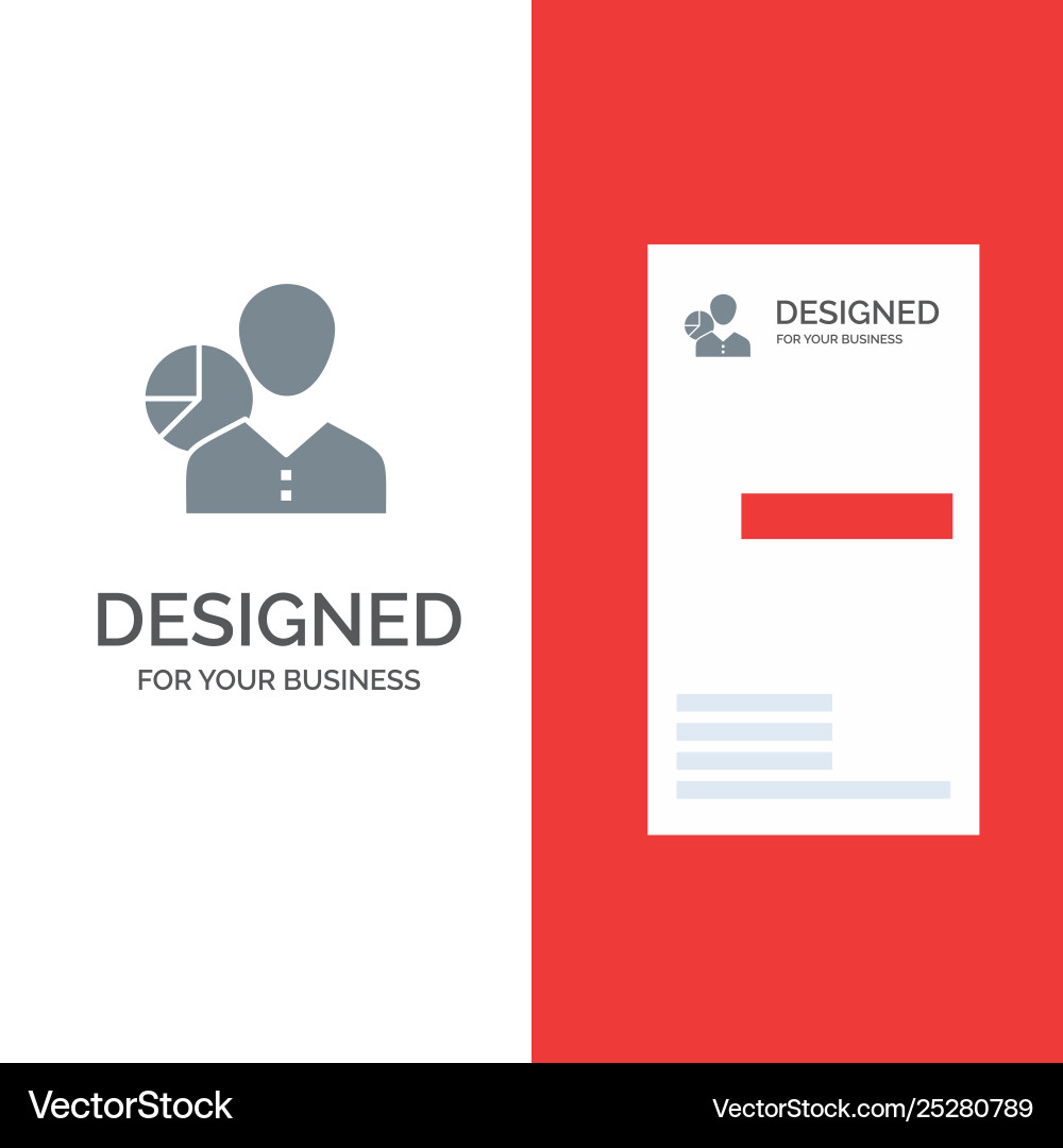 Graph chart data employee manager person Graph chart data employee manager person vector image