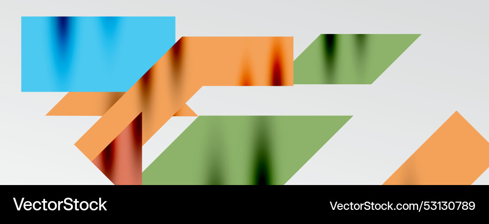Minimal composition abstract lines and triangles Vector Image