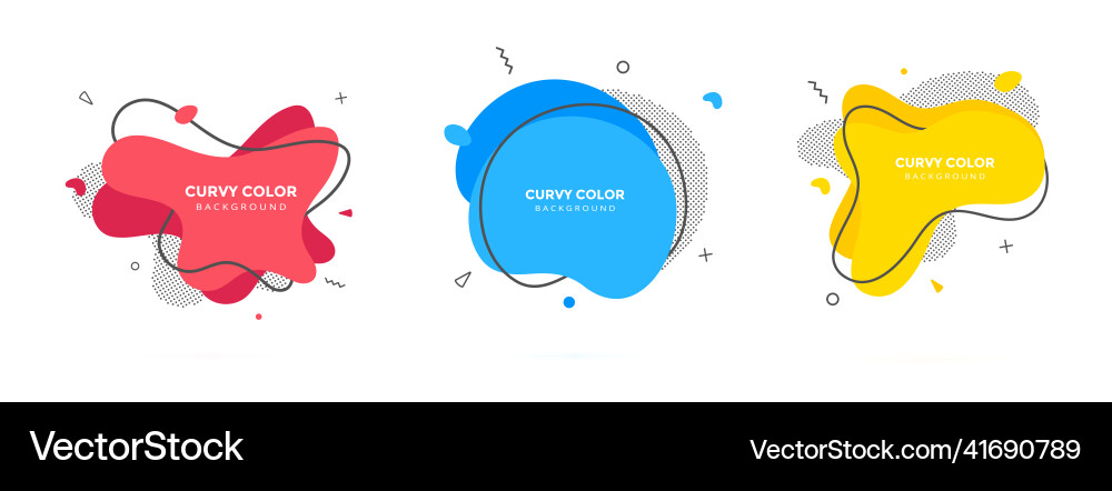 Modern liquid irregular amoeba blob shape abstract Modern liquid irregular amoeba blob shape abstract Vector Image