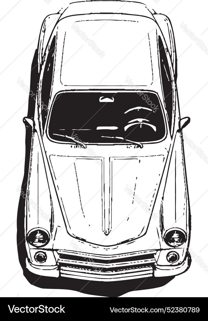 Skyzoom dynamics dynamic zoom sky car top view Skyzoom dynamics dynamic zoom sky car top view vector image
