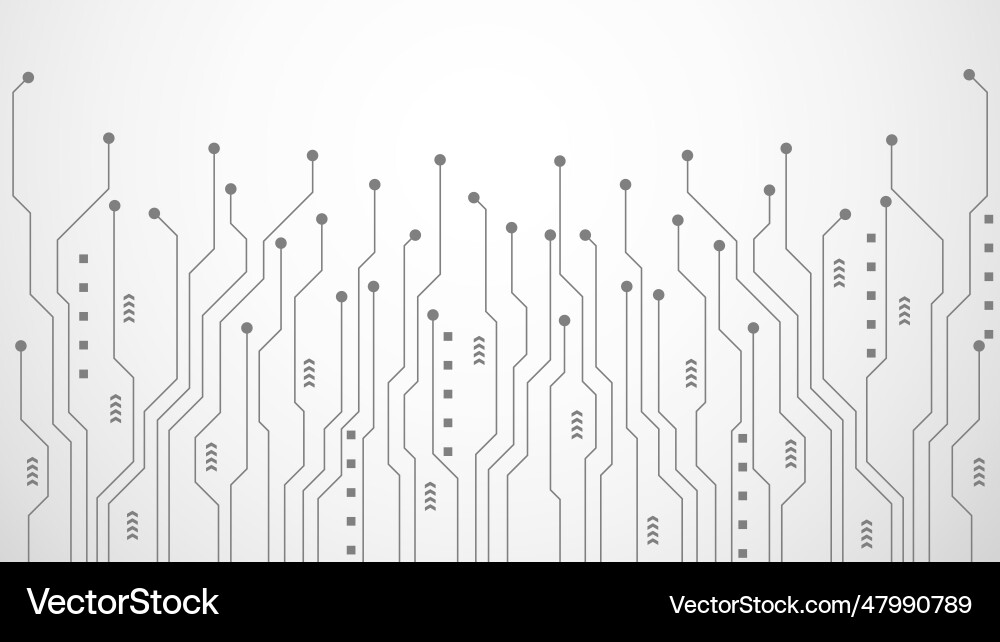 Technology background with hi-tech digital Technology background with hi-tech digital vector image