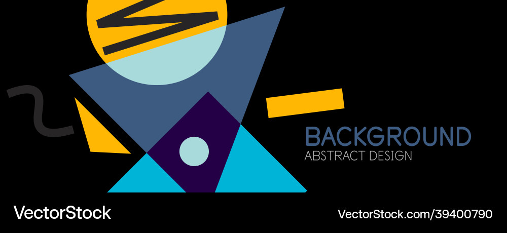 Abstract background blocks lines triangles Abstract background blocks lines triangles vector image