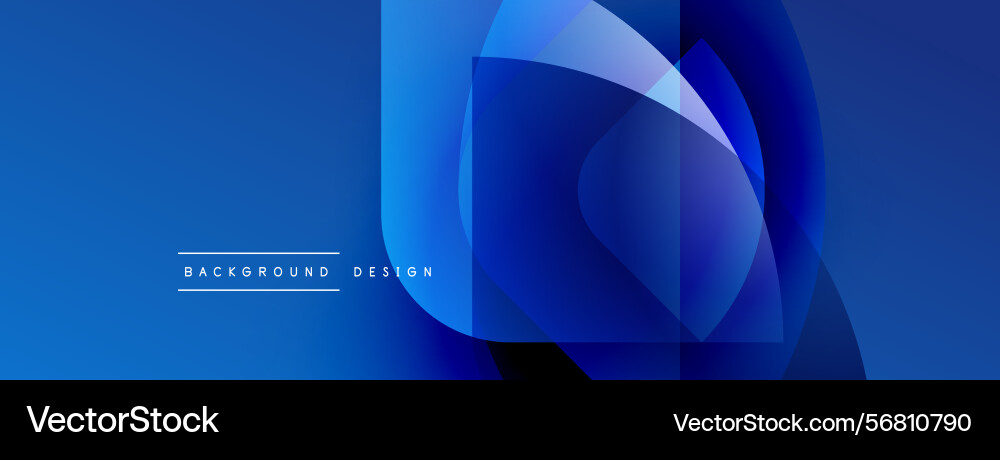Abstract blue layers create dynamic visual effect Abstract blue layers create dynamic visual effect vector image