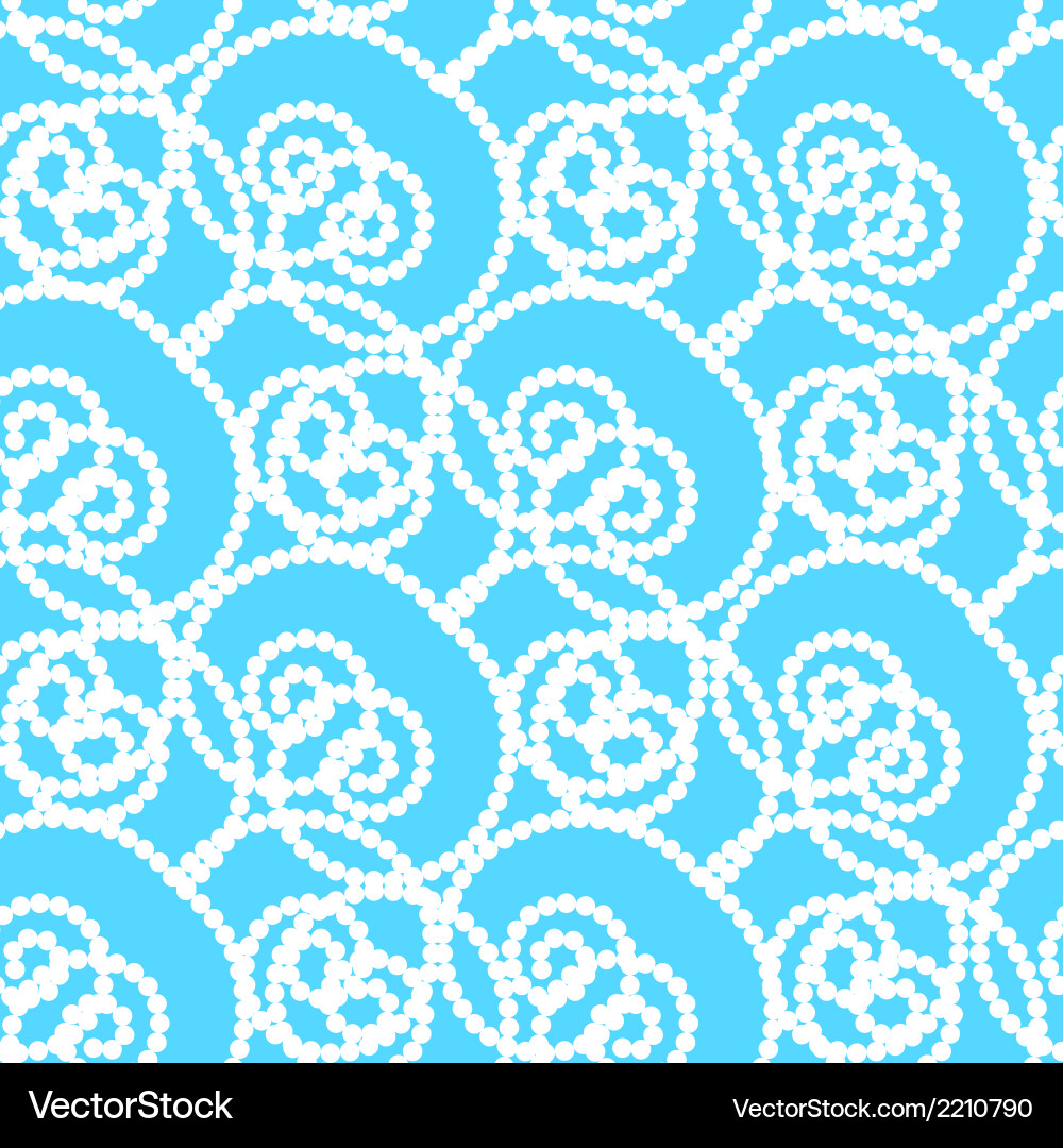 Abstract geometric seamless pattern background vector image