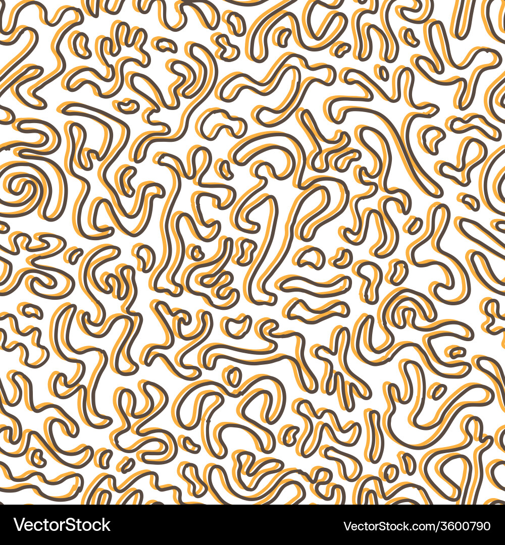 Abstract Motion Swirls - Seamless Pattern vector image