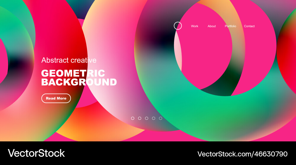 Circles minimal abstract background techno Circles minimal abstract background techno Vector Image