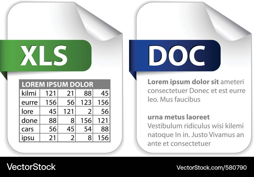 Document File Icon vector image