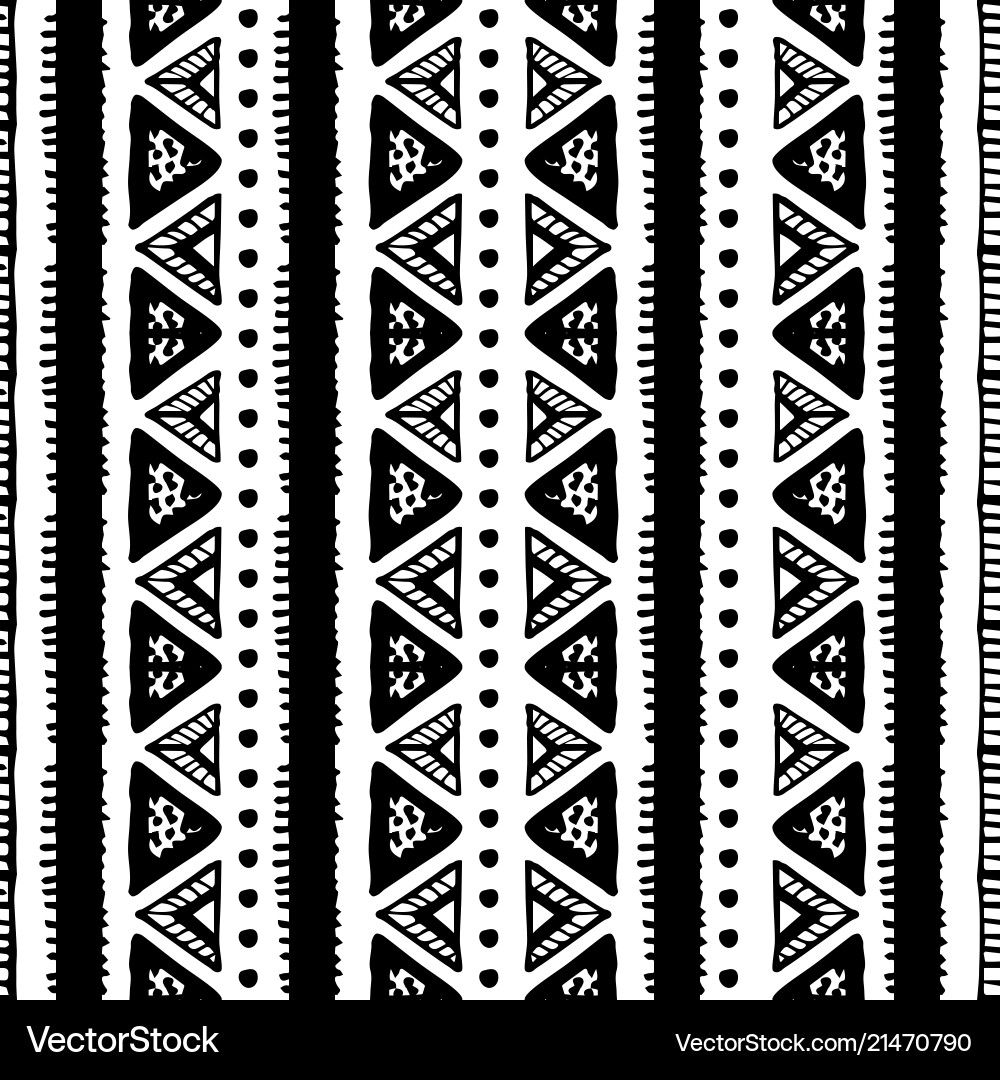 Ethnic seamless pattern in native style Ethnic seamless pattern in native style vector image