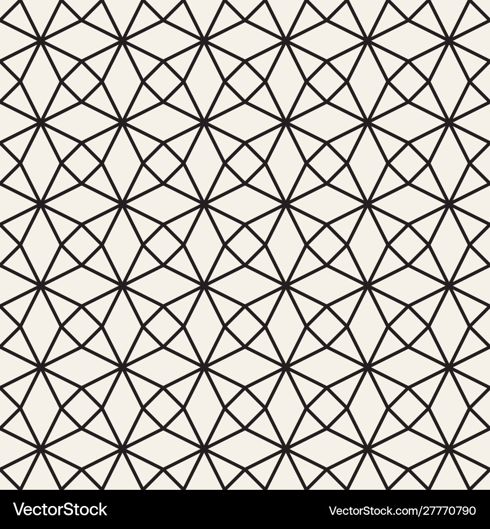 Geometric Lattice Pattern vector image
