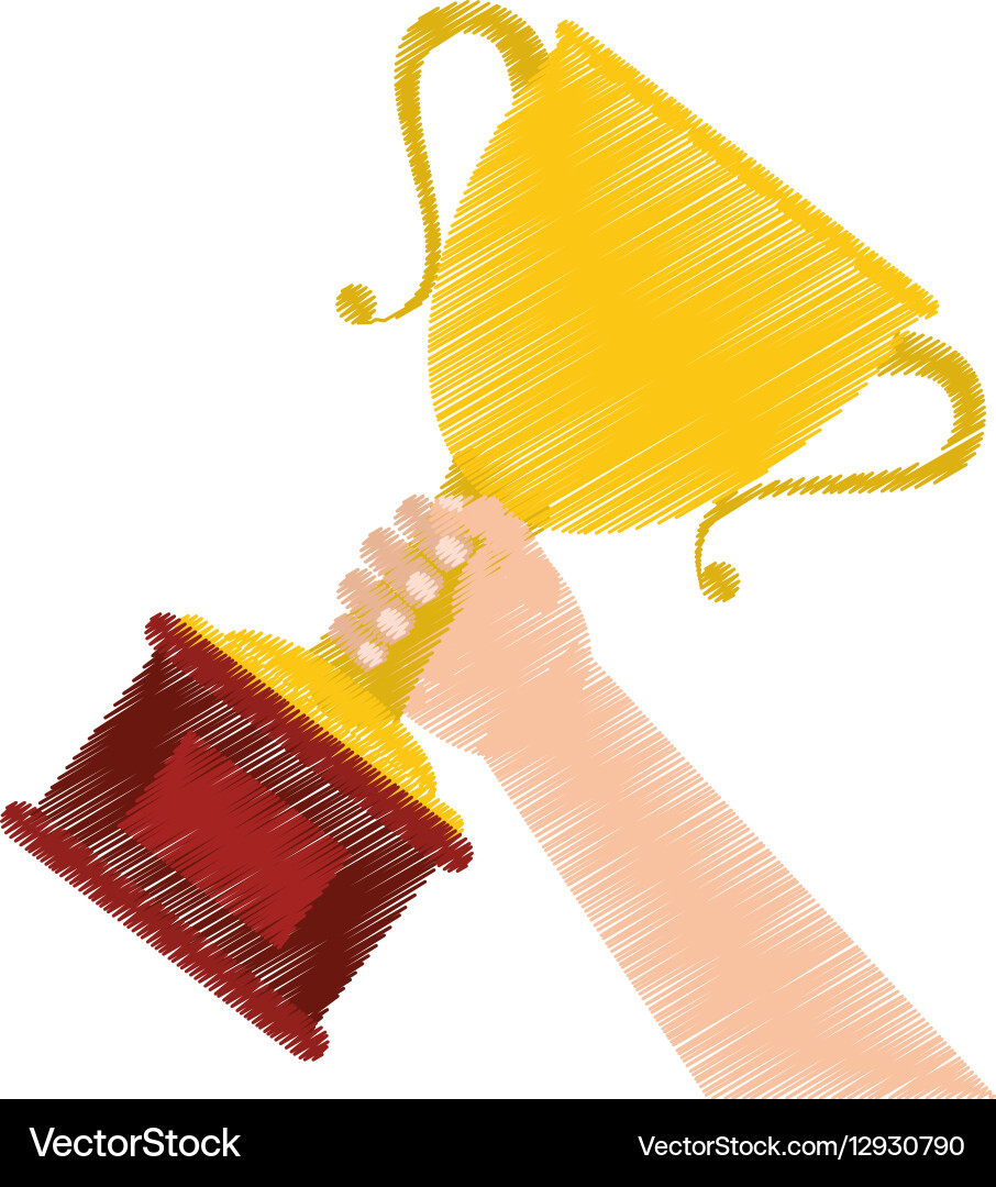 Gold trophy icon Royalty Free Vector Image - VectorStock