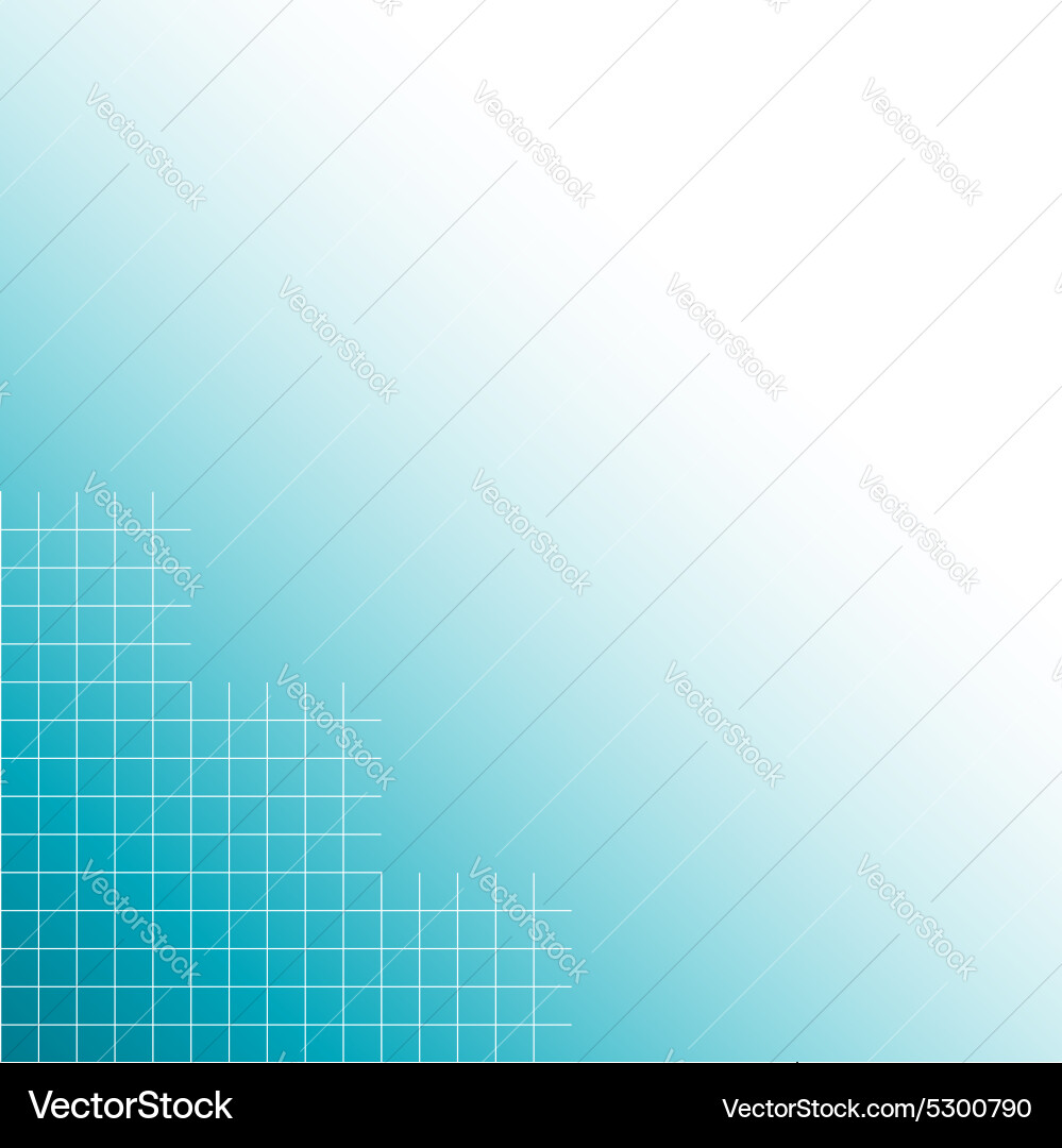 Gradient background copybook cell vector image