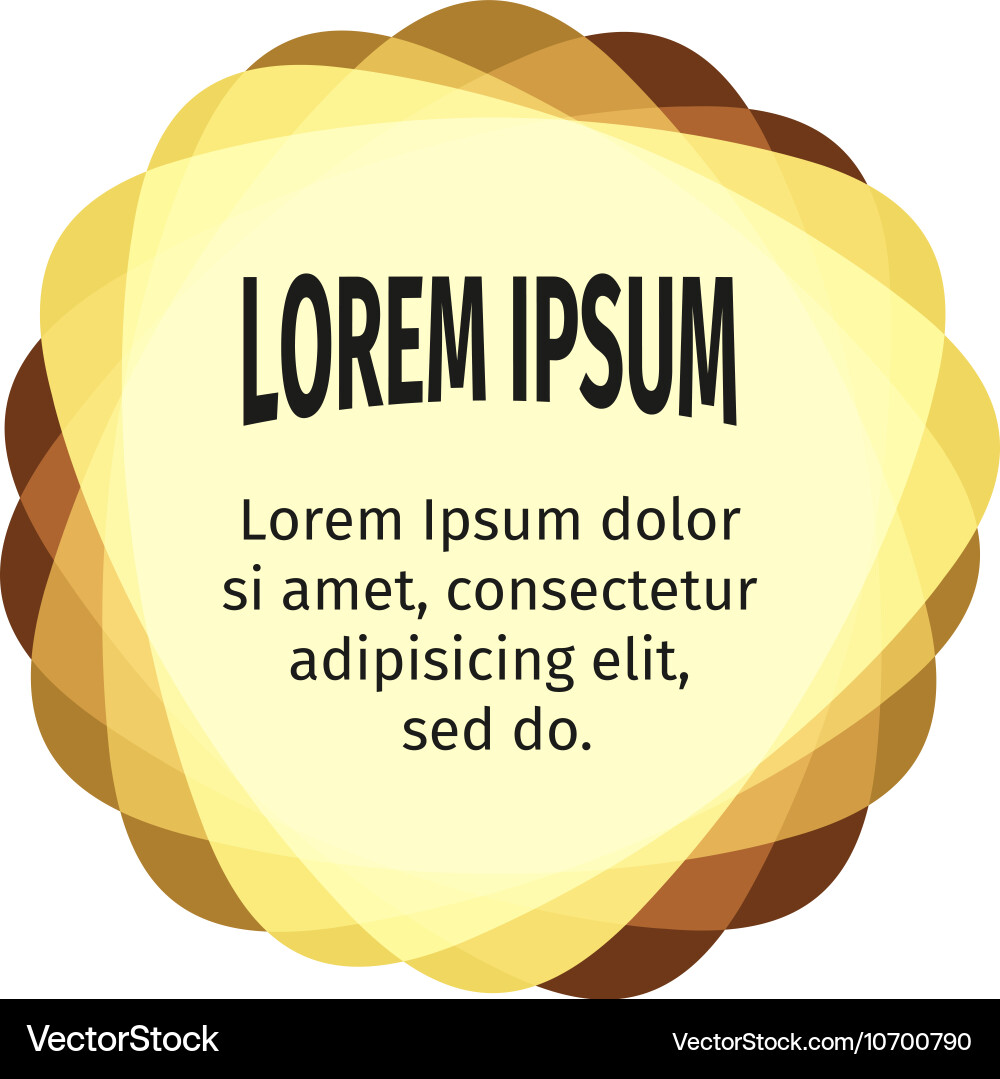 Retro design elements for the abstract colorful vector image
