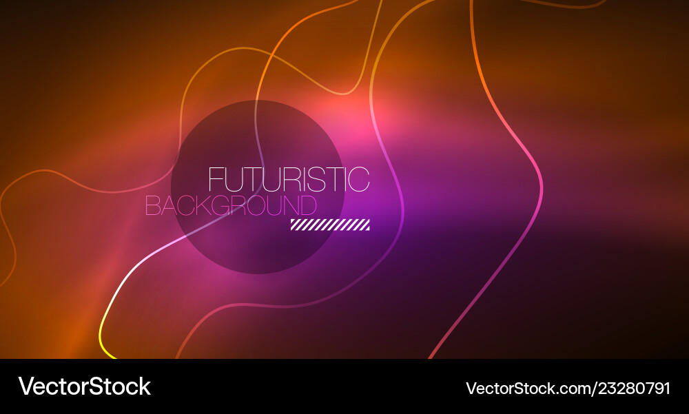 Abstract shiny glowinng color wave design element Abstract shiny glowinng color wave design element Vector Image