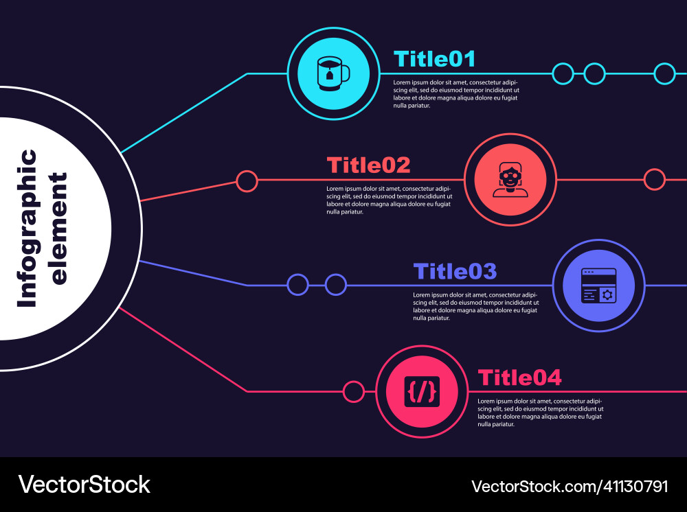Set cup of tea with bag hacker or coder Set cup of tea with bag hacker or coder vector image