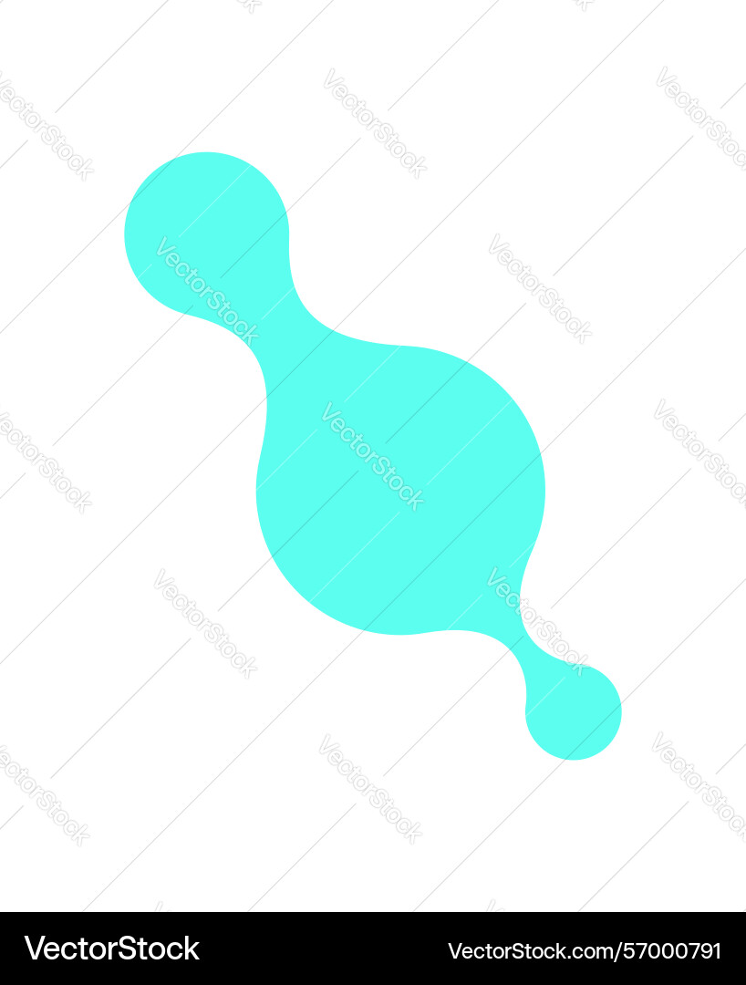 Y2k abstract metaball shape Y2k abstract metaball shape Vector Image