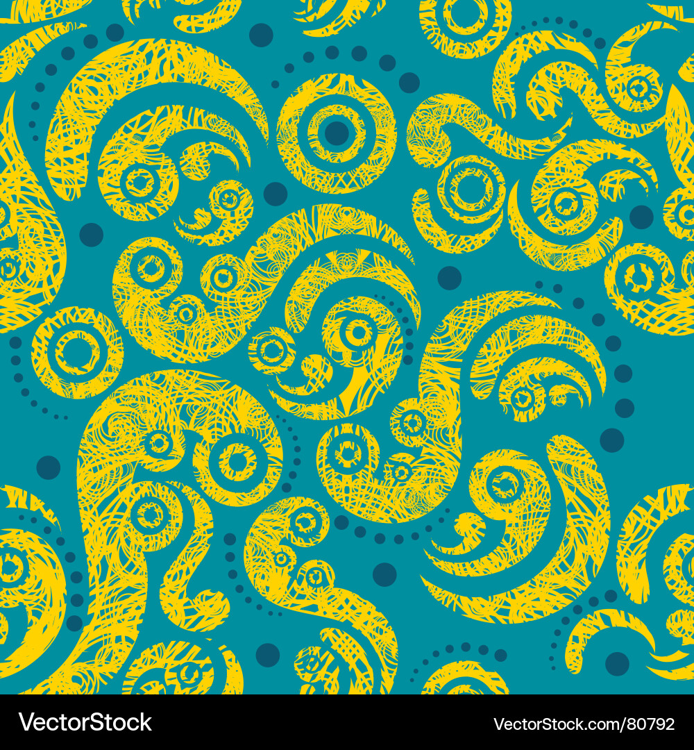 Abstract Swirl Pattern Vector Image
