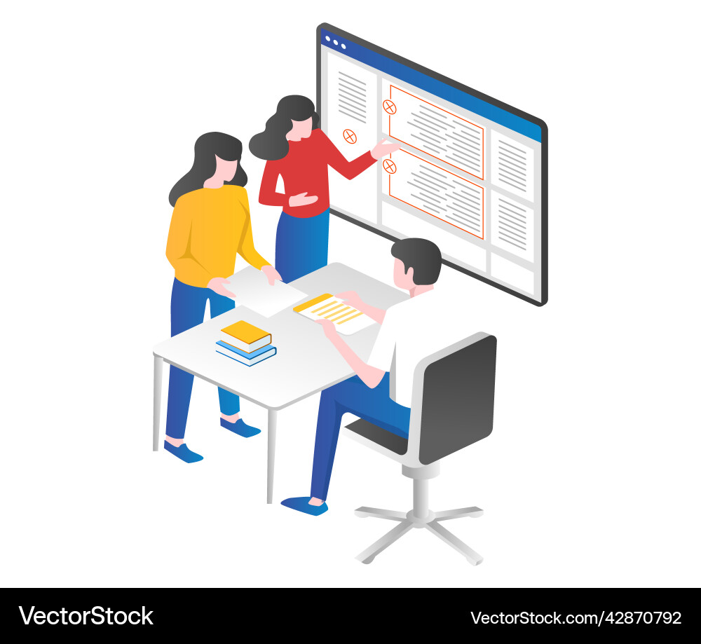 Correcting assignments before they are accepted Correcting assignments before they are accepted vector image