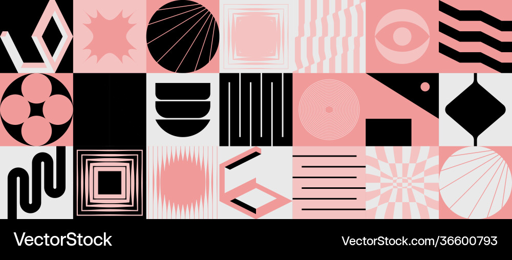 Abstract pattern design elements Abstract pattern design elements vector image