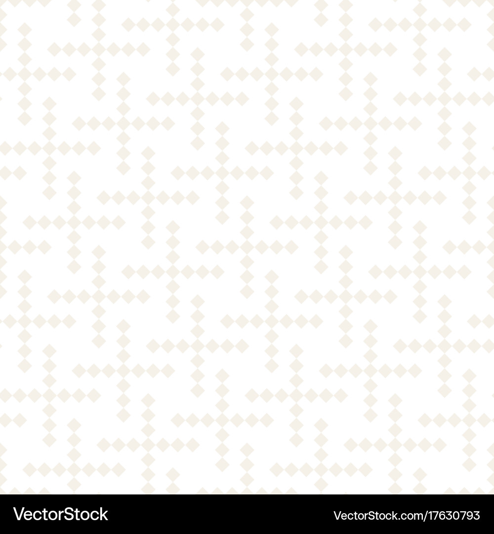 Seamless subtle cross lattice pattern abstract Vector Image