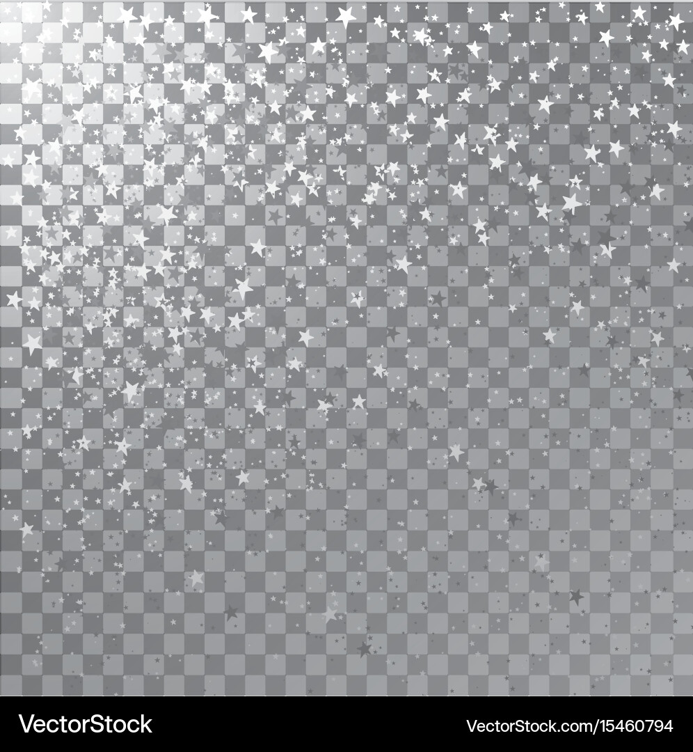 Abstract background with many falling tiny vector image