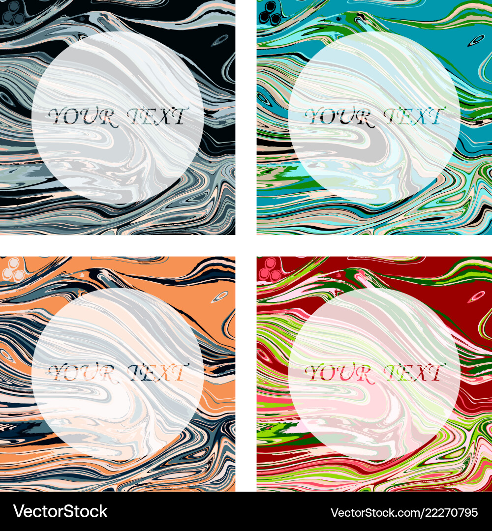 Bright color abstract pattern background vector image