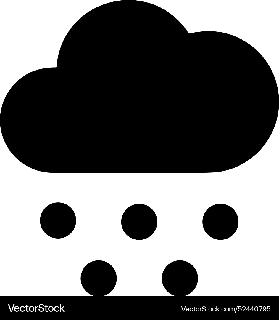 Cloud storage icon symbol image of the database Cloud storage icon symbol image of the database Vector Image