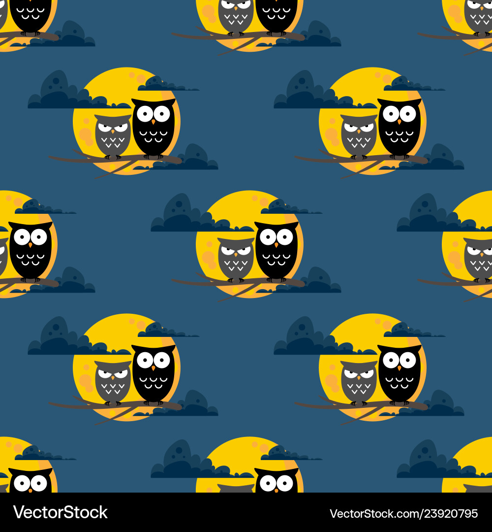 Halloween seamless pattern Halloween seamless pattern vector image