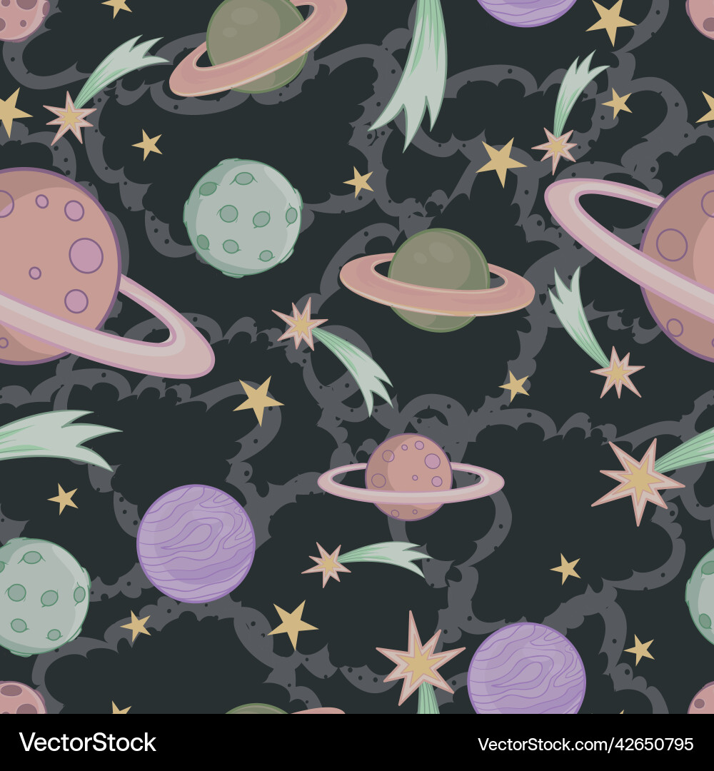 Pattern on a dark background multi-colored Pattern on a dark background multi-colored Vector Image