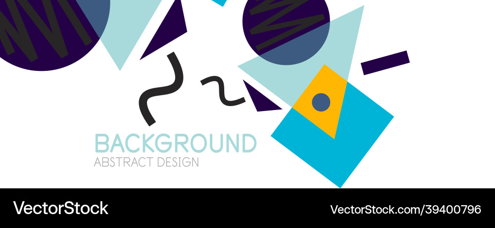 Abstract background blocks lines triangles Abstract background blocks lines triangles vector image