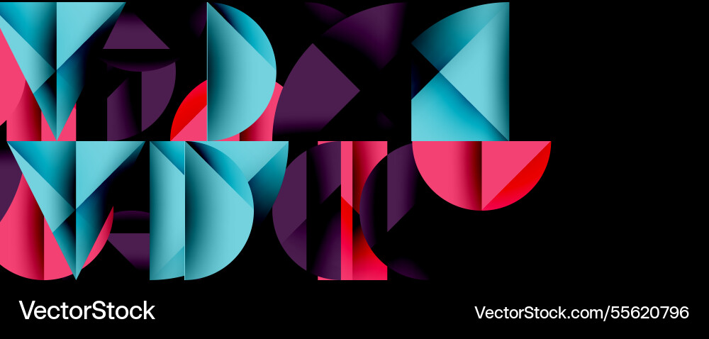 Abstract geometric pattern with intersecting Abstract geometric pattern with intersecting vector image