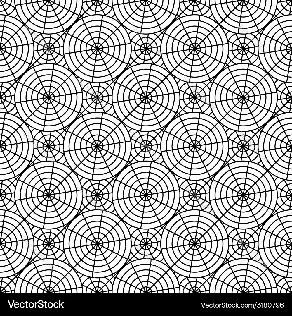 Design seamless monochrome spider web pattern vector image