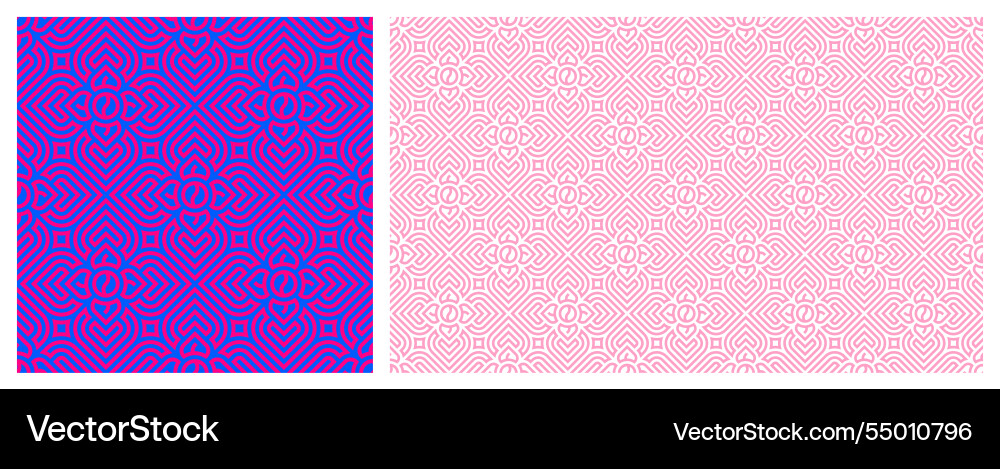 Geometric Pattern - Repeating Motif vector image