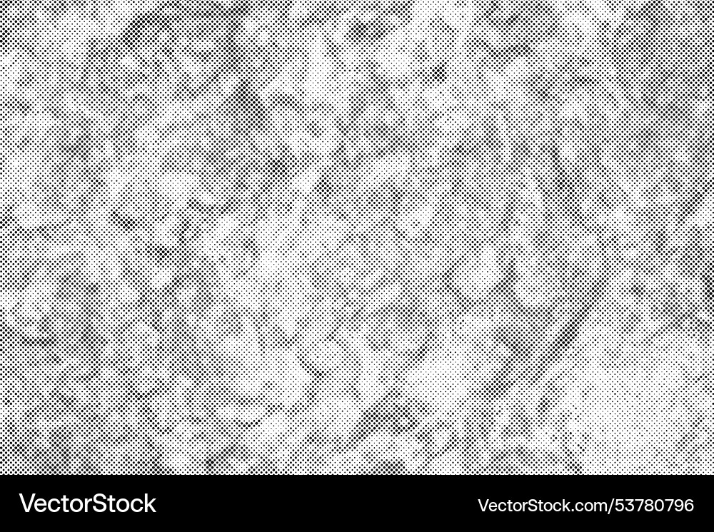 Grunge pattern dots raster printing halftone Grunge pattern dots raster printing halftone Vector Image