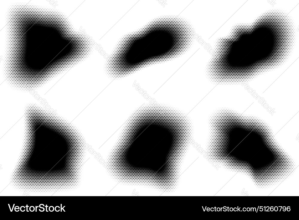 Halftone hexagon pattern reprographic technique Halftone hexagon pattern reprographic technique vector image