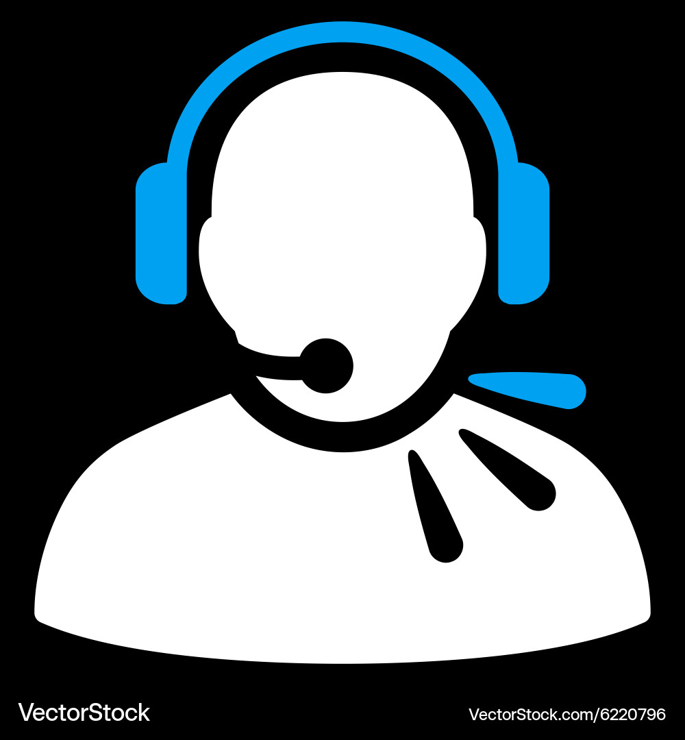 Operator message icon Vector Image