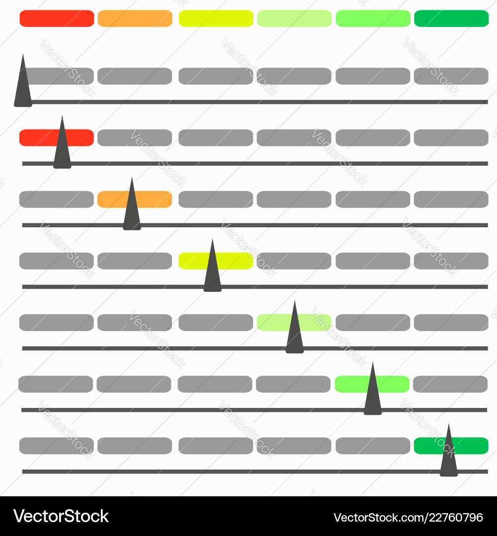 Performance Change Indicator Vector Image