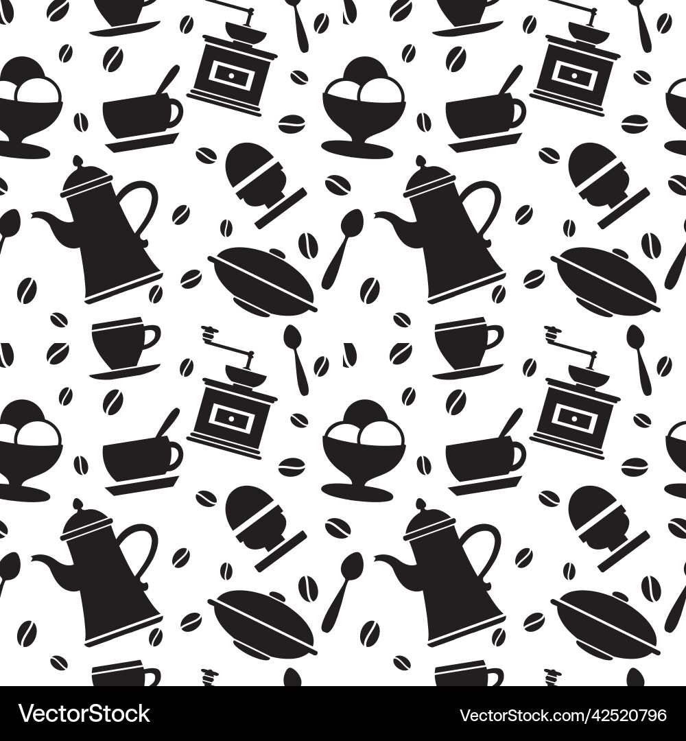 Seamless repeating tile pattern with elements Seamless repeating tile pattern with elements vector image