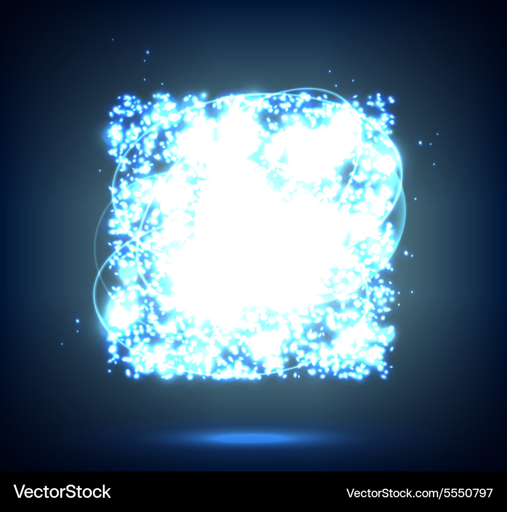 Abstract background shiny space vector image