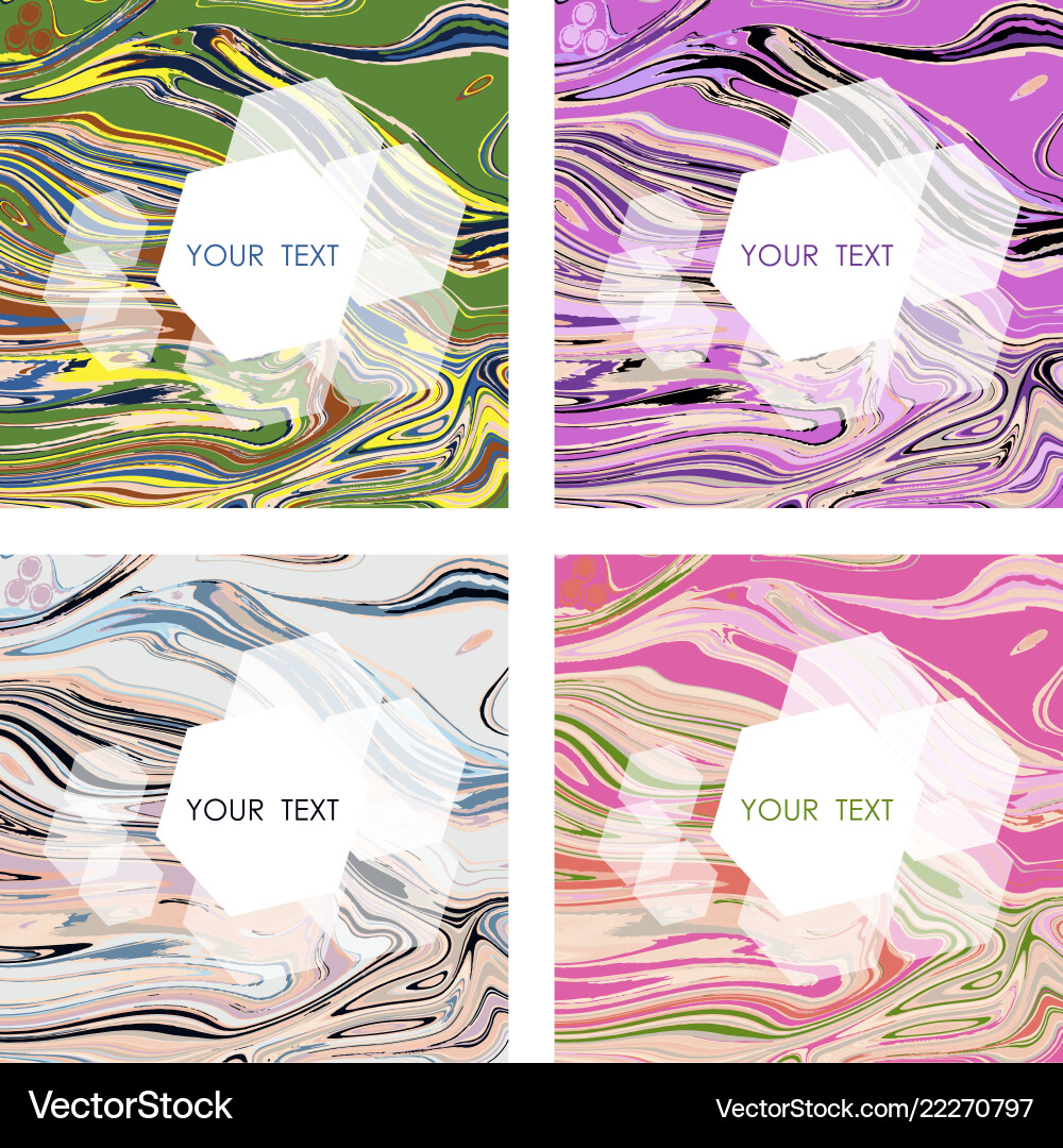 Bright color abstract pattern background vector image